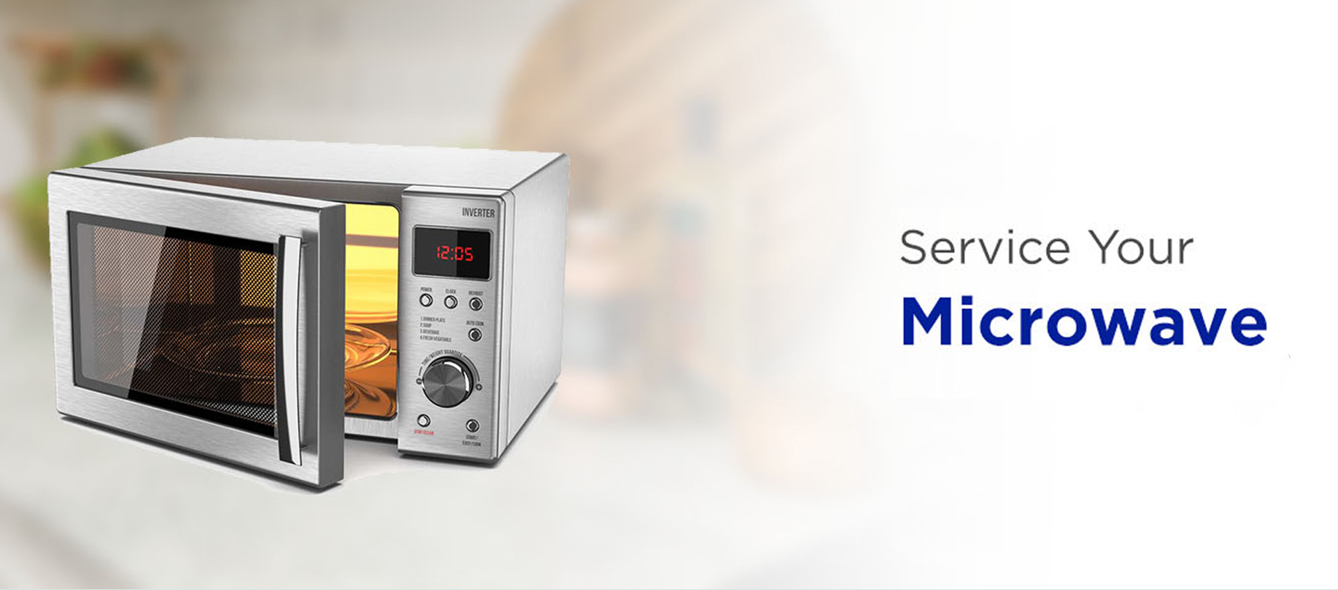Professional microwave repair services